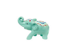Painted Resin Elephants - Small