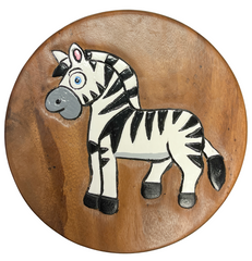 Kids Stool - Zebra