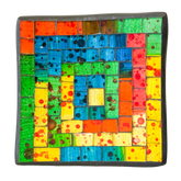 Square Mosaic Bowl - Rainbow