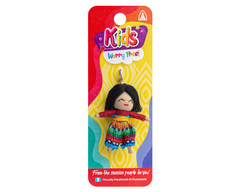 Worry Doll People Bag Zipper Pull Up