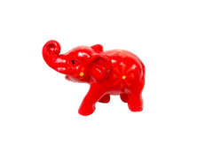Painted Resin Elephants - Small