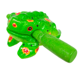 Green Frog Guiro - Various Sizes