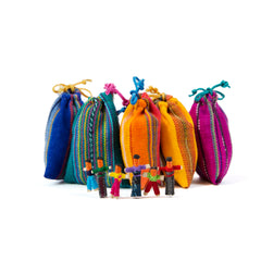 6 Mini Worry People Doll in Bag