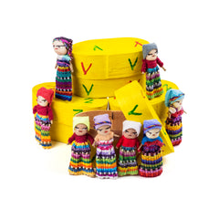 Guatemalan Worry Dolls - Box of 4