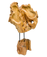Wooden Art on Stand