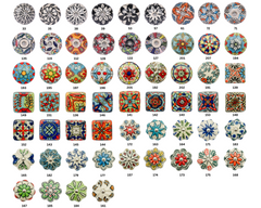 Ceramic Door Knobs - Individual