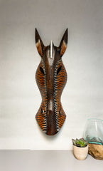 Zebra Mask Zigzag - Various Sizes