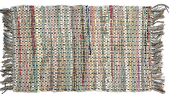 Recycled Chindi Rug - Grey