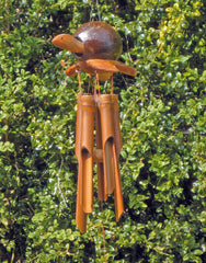 Bamboo and Coconut Turtle Chime