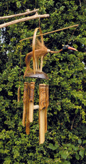 Coconut Bamboo Bird Chime