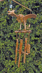 Bamboo & Coconut Dragon Chime - Burnt