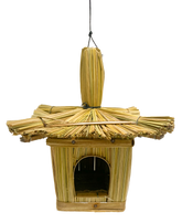 Straw Bird House - Square