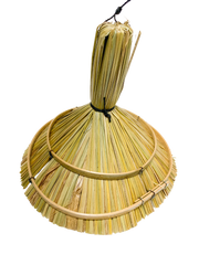 Straw Bird House - Round