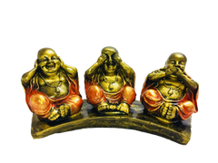 Resin Buddha - See, Hear, Speak No Evil