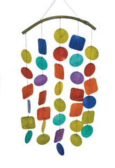 Capiz Chime - Rainbow