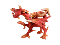 Red Standing Dragon