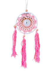 Dreamcatcher Crochet Pink Pastel - Various Sizes