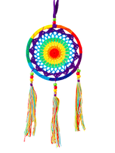 Crochet Dreamcatcher Rainbow - Various Sizes