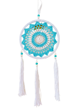 Dreamcatcher Crochet Turquoise Pastel - Various Sizes