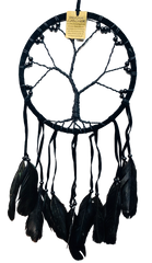 Tree of Life Dreamcatcher Black - Various Sizes
