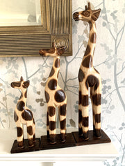 Wooden Giraffe - Various Sizes Smaller