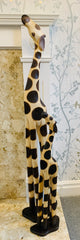 Wooden Giraffe Looking Up - Various Sizes