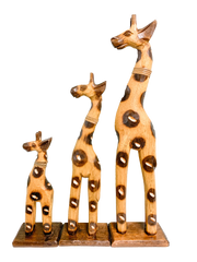 Giraffe Tribal - Set of Three