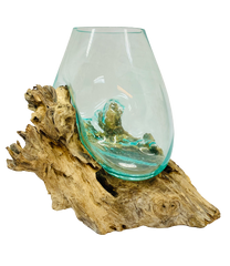 Coffee Root with Glass Bowl - Design 3