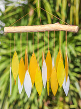 Glass Windchime - Simply Yellow/White