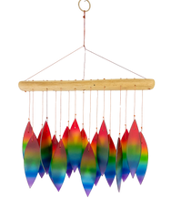 Glass Windchime Mirage - Rainbow