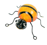 Painted Metal Bee Ball