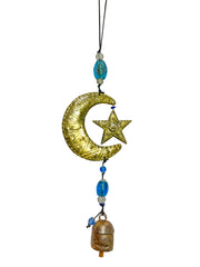 Iron Wind Chime - Moon