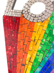 Mosaic Wall Plaque Love