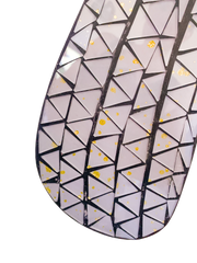 Mosaic Wall Plaque Red and White Mushroom