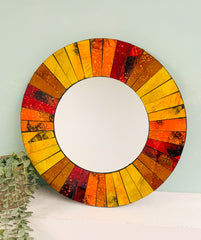 Mosaic Mirror Autumn 40cm