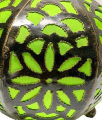 Moroccan Lamp with Top Green