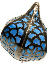 Moroccan Lamp with Top Turquoise