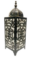 Moroccan Style Lamp White 52cm