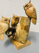 Parasite Three Owls Carving Statue