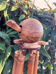 Turtle Bamboo Windchime