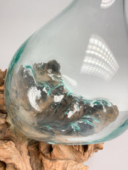 Coffee Root with Glass Caraffe and Stopper