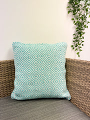 Recycled Cotton Diamond Design Cushion