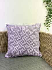 Recycled Cotton Diamond Design Cushion