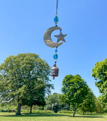 Iron Wind Chime - Moon