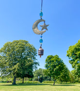 Iron Wind Chime - Moon