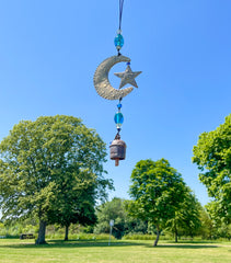 Iron Wind Chime - Moon
