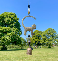 Iron Wind Chime - Cat
