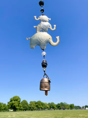 Iron Wind Chime - 3 Elephant String