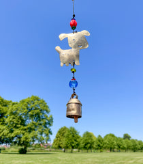 Iron Wind Chime - Dog Standing