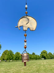 Iron Wind Chime - Elephant